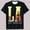 Black, variant on Vintage Mens Short Sleeve T Shirts Blue Casual Big and Tall Tee Classic California Los Angeles Mens T-Shirts