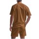 thumbnail image 5 of Conjunto de Ropa Deportiva para Hombres, Manga Corta Casual de Verano Cuello Redondo Y Pantalones Cortos de Hombro de 2 Piezas para Correr Y Gimnasio, Traje Atlético, 5 of 7