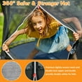 thumbnail image 6 of KOFUN Trampoline with Basketball Hoop, Enclosure, Light, Sprinkler, Anchors Kit, Ladder, 8FT 10FT 12FT 14FT 15FT 16FT Heavy Duty Backyard Trampoline for Kids and Adults, Black, 6 of 9