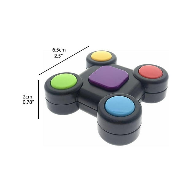 Electronic Memory Game Console Handheld Memory Games with Light and Sound Hand Eye Coordination Game