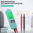 thumbnail image 2 of Multimeters,Resistance Diode And Diode Meter Live Test Pen With Shutdown Professional Resistance Handheld Test Tester Temperature Function Adjustable Live Wire Fy168 -burn Handheld, 2 of 6
