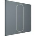 thumbnail image 6 of Ekena Millwork 28"W x 72"H Ashford Smooth Panel Moulding Kit (Single Panel), 6 of 10