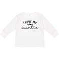 thumbnail image 3 of Inktastic I Love My Auntie Boys or Girls Long Sleeve Toddler T-Shirt, 3 of 5