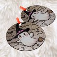 thumbnail image 3 of Cute Ghost Witch Suncatcher - Halloween Ornament Window Hanging with Bats and Stars, Kawaii Flying Ghost Fall Decor, Spooky , 2025, Holiday 2025, Seasonal Holiday Decor, Holiday, 3 of 5