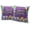 Taie d'Oreiller Pâques Violette, variante sur Housses de Coussin Joyeuses Pâques 18x18 Pouces Ensemble de 2 Housses de Coussin Grain de Bois Violet Ufs de Pâques Colorés Décorations en Coton Lin Housses de Coussin Rustiques Canapé Lit