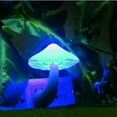 thumbnail image 2 of Bouanq Colorful Energy Saving Cute Mushroom Shape LED Night Light Sensor Control Lamp Bedside Wall for Bedroom Baby Room Bathroom Corrido, 2 of 3
