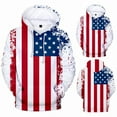 thumbnail image 4 of BJUTIR Womens Sweatshirt Oversized Hoodie Aikooki New Usa Hoodies Men/Women Sweatshirt July Fourth Hooded United States America Independence Day Hoody 3D National Flag, 4 of 7