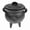 A, variant on PPKVUFD 4" Small Cast Iron Cauldron with Lid and Carry Handle for Spells, Smudging, Ritual & Blessings