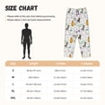 thumbnail image 5 of Fotbe Colorful Poodle Dog Women's Pajama Pants,Sleepwear Pants,Pj Bottoms Drawstring And Pockets-Medium, 5 of 7