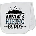 thumbnail image 2 of Inktastic Auntie Hiking Buddy Hiker Baby Burp Cloth, 2 of 3