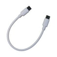 thumbnail image 4 of Short 60W USB C to USB C Data Cable, Notebook Fast Charging Cord for Type C Phone Switches Tablets, 4 of 9