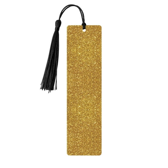 Kdxio Gold Glitter Print Metal Tassel Bookmarks,Perfect Gift for Art Lovers and Bookworms Metal Bookmarks for Women