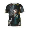 thumbnail image 5 of Boku no Hero Anime T-Shirt for Men Novelty 3D Pritneted Casual Short Sleeve Tees Shirt Summer Street T Shirt Top, 5 of 7