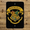 thumbnail image 2 of Harry Potter Ilustrated Hogwart's Crest Home Business Office Sign, 2 of 5
