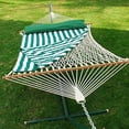 thumbnail image 1 of 13' Cotton Rope Hammock w/ Hanging Hardware, Pad, and Pillow, 1 of 1