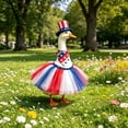 thumbnail image 5 of XGFHYJEH 4th of July Porch Goose Outfits 23", Independence Day Porch Goose Clothes Clearance for Porch Goose, Porch Goose Accessories, Patriotic Goose Costume for Outdoor Patio Yard Lawn, 5 of 6
