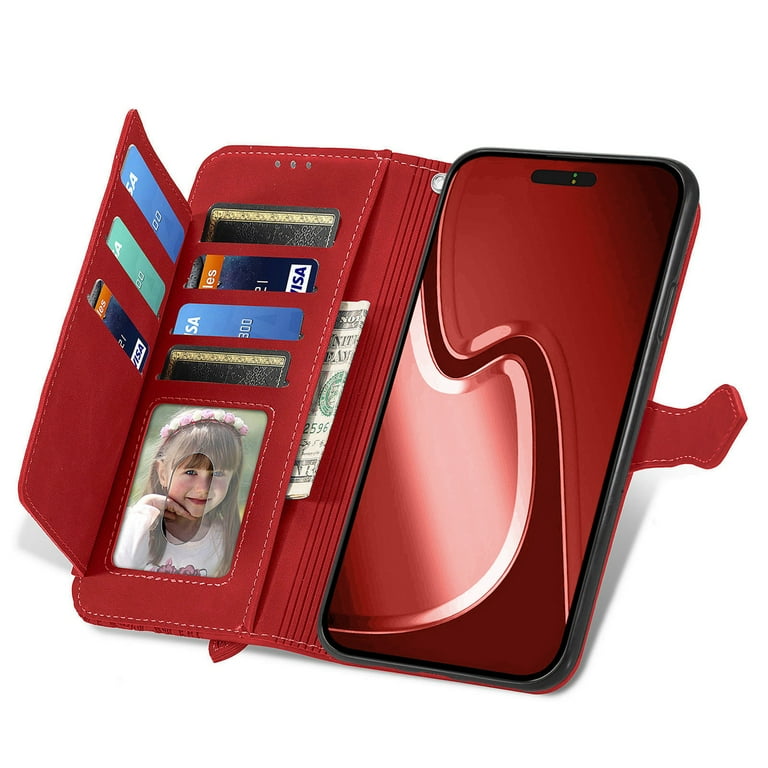 Capa De Telefone Moderna Com Bolso Para Cartão E Corda IPhone 17 Pro Max 16 Plus 15 14 13 12 11 Xr Xs 7 I.1536351114 - Foto 4
