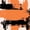 Orange, variant on Homewish Cream Abstract Ombre Twin Comforter Sets,Aesthetic Oil Painting Bedding Set,Reversible,2pcs,1 Comforter and 1 Pillowcase