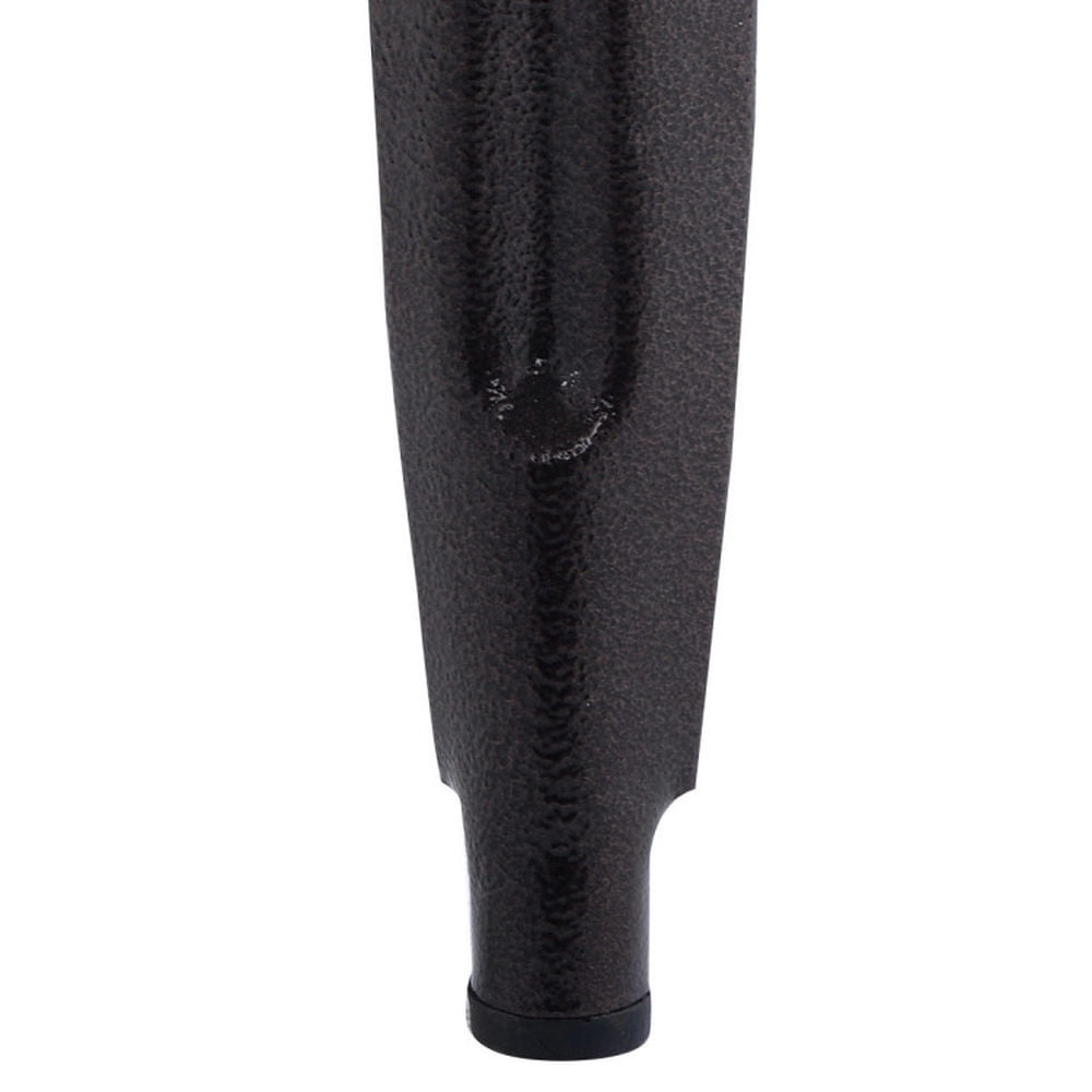 Demi Bonn Set of 4 Industrial Metal Counter Bar Stool Dining Chairs with Removable Backrests, Brown