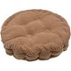 thumbnail image 1 of Nvzi Cojines redondos para silla, cojines de tatami gruesos, almohadillas para almohadas para el hogar, la oficina, el asiento del automóvil, marrón, 1 of 5