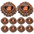 thumbnail image 1 of KAKOWELY sewing buttons 10pcs Clothes Sewing Button Rhinestone Sewing Fastener Clothing Button Small Button0.67"X0.67"X0.39", 1 of 4