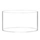 thumbnail image 1 of Jarrón acrílico redondo transparente Jarrón transparente simple para arreglos florales de acrílico redondo 25cmx25cmx10cm, 1 of 9