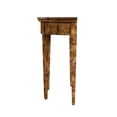 thumbnail image 3 of Hampton Demilune Traditional Burl 36" Console Table in Light Brown  1533442, 3 of 7