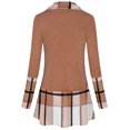 thumbnail image 2 of Sudadera de manga larga Miusey con cuello vuelto para mujer, 2 of 4
