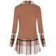 thumbnail image 2 of Sudadera de manga larga Miusey con cuello vuelto para mujer, 2 of 4