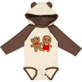 thumbnail image 3 of Inktastic Gingerbread Couple Boys or Girls Long Sleeve Baby Bodysuit, 3 of 5
