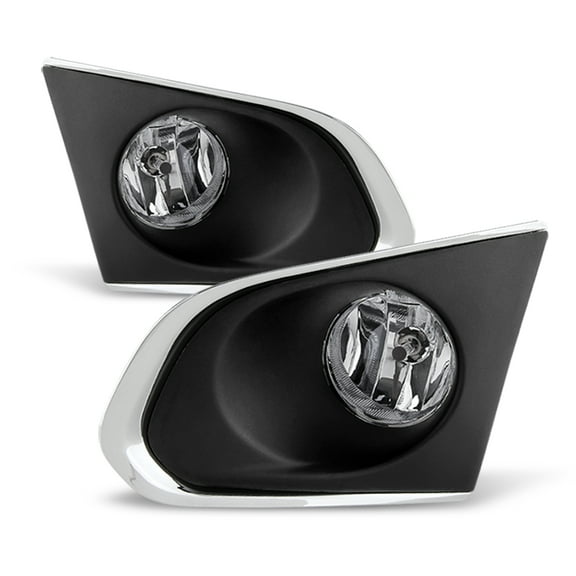 AKKON - For 13-16 Chevy Trax Bumper Driving Fog Light W/ Switch Relay Bulb Wiring Bezel Full Assmebly