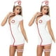 thumbnail image 4 of Women Sexy Nurse Cosplay Costume Uniform Party Fancy Dress Lingerie Outfit, 4 of 5