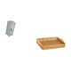 thumbnail image 5 of Organizador De Contenedores De Almacenamiento Apilables Que Ahorra Espacio Para El Hogar, Apartamentos, Llaves Con Cesta De Frutas Tejida, Tazón Para Servir Bocadillos Y Plato Para Pan., 5 of 8