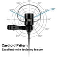 thumbnail image 5 of USB Lavalier Microphone, Clip-on Cardioid Condenser Computer mic Plug and Play USB Lapel Microphone with Sound Card for PC and Mac-K053, 5 of 5