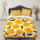 thumbnail image 1 of Calabaza Linterna Murciélagos Halloween Ropa de cama y funda de almohada, funda nórdica Dorm Set, 1 of 4