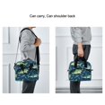 thumbnail image 5 of FORMRS Reusable Lunch Bag for Work School Leakproof Insulated Cooler with Adjustable Shoulder Strap, Sharks Pattern, 5 of 6
