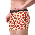 thumbnail image 2 of Sikiie Tomatoes And Chili Print Men's Boxer Briefs, Elastic Waistband Boxer Briefs Leggings-XX-Large, 2 of 5