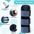 thumbnail image 4 of Trigger Finger Splint, 4PCS Finger Splint 3 Straps Trigger Finger Brace Support for Arthritis Broken Mallet Finger Splint Finger Protector Finger Splints for Arthritis Aids Pain Relief (4PCS), 4 of 7