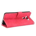 thumbnail image 4 of For LG K50S PU Leather Flip Case Card Slots Holder Kickstand Book Folding Folio Cover-Pink, 4 of 5