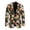 Color Hibiscus Leaves Print, variant on Casual Blazer Suit Jacket for Men Tropical Hibiscus Leaves Plumeria Regular Fit Sport Coat with 2 Side Pockets One Button Long Sleeve Sportcoat,S