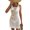 White, variant on Women'S Swimsuit Cover Up Crochet Beach Floral Hollow Out Slit Bikini Sleeveless Cover Up Dresses White L