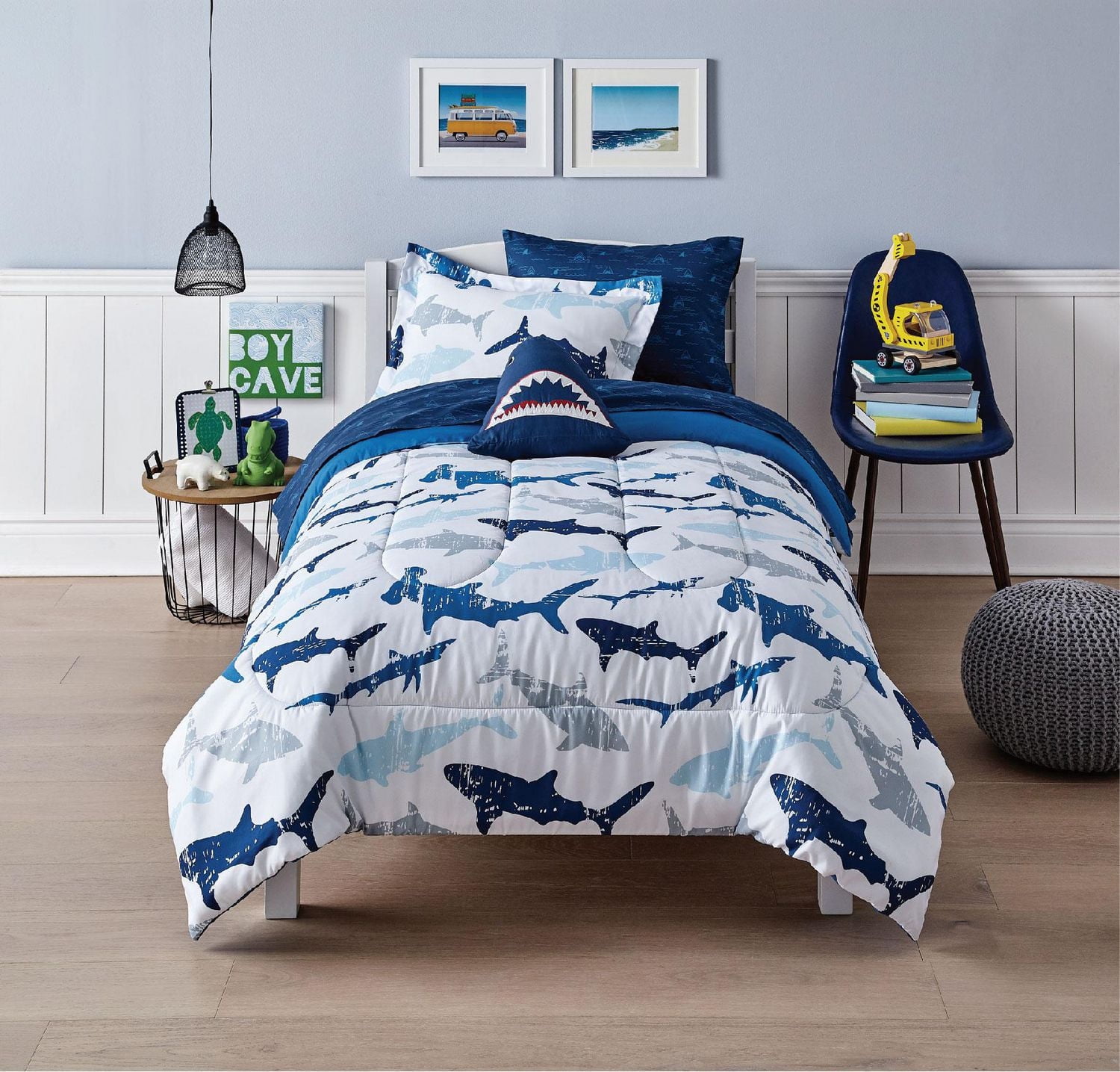 Ensemble de literie « <br>requin » pour enfants Mainstays