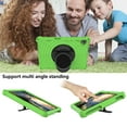 thumbnail image 3 of Dteck Kids Case for Lenovo Tab M10 Plus 10.3 Inch TB-X606F/TB-X606X, Heavy Shockproof Case Kids Friendly Cover with Shoulder Strap/Handle Stand for Lenovo Tab M10 FHD Plus 2020, Green, 3 of 6