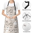 thumbnail image 6 of Picia Puppy Waterproof Apron for Unisex Adult - Adjustable Bib Apron with Pockets, Ideal for Cooking, Gardening, Painting, and Household Chores, 6 of 9