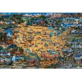 thumbnail image 3 of Buffalo Games 2000-Piece Dowdle National Parks Map Interlocking Jigsaw Puzzle, 3 of 6