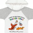 thumbnail image 4 of Inktastic Laissez Les Bon Temps Rouler Mardi Gras Partying Seafood Boys or Girls Baby Bodysuit, 4 of 5