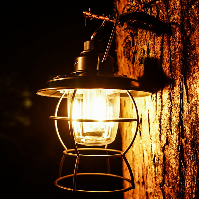 Portable Camping Light Outdoor Lighting Retro Lantern for Camping