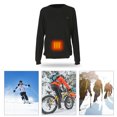 thumbnail image 4 of Ropa interior calentada Lavable Carga USB Calefacción térmica eléctrica Camiseta de manga larga Ropa yeacher Ropa interior, 4 of 7