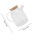 thumbnail image 2 of FENGGUIQU 1Set Heat Resistant Glass Kettle for Tea Suitable for Thanksgiving Dinner 18.4x5.3in 1.6L, 2 of 7