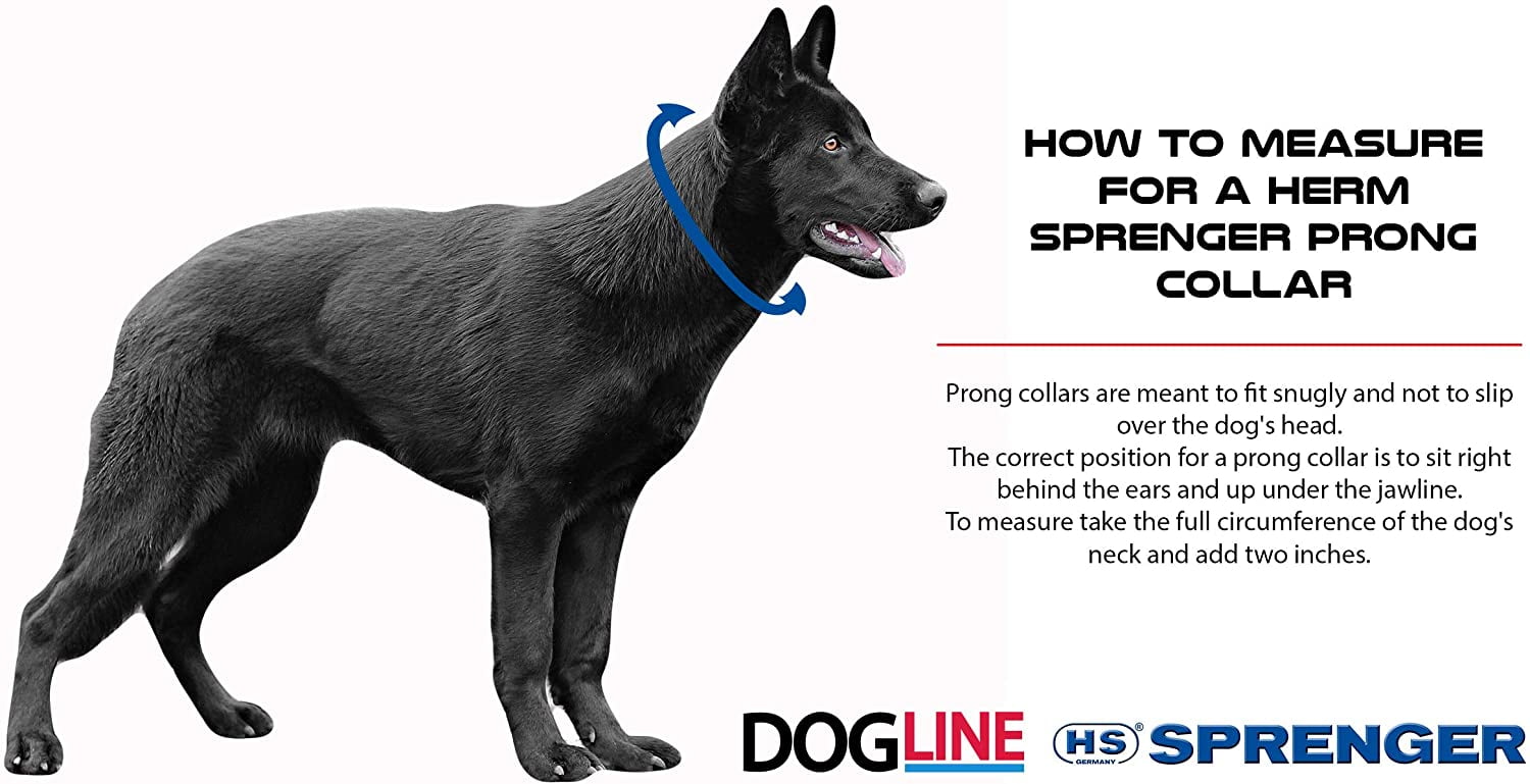 herm sprenger prong collar sizing chart